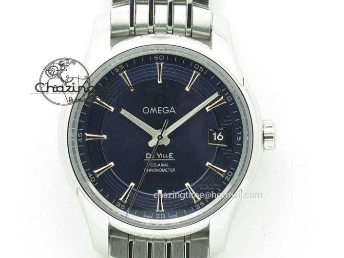 0418 Aqua Terra 150M SS VSF 1:1 Best Edition Blue Wave Textured Dial YG Hand on SS Bracelet A8500 Super Clone Sporty 8026